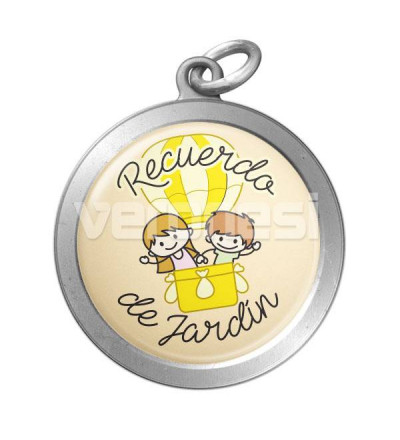 Medalla Resinada Jardin Globo