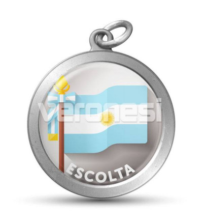 Medalla Resinada Escolta Argentina